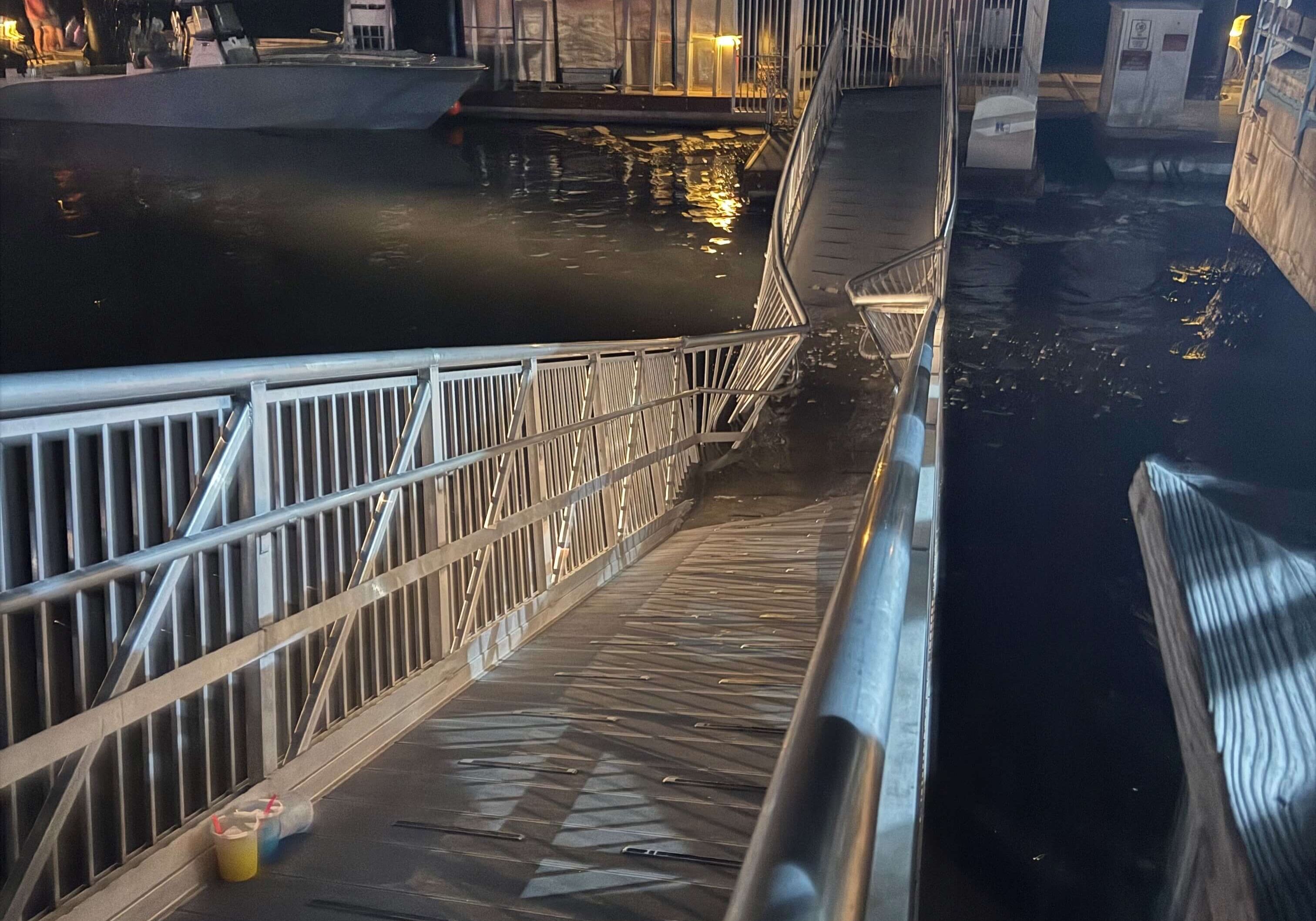 Gangway Collapse